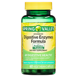 Spring Valley Advanced Digestive Enzymes, 60 Capsules