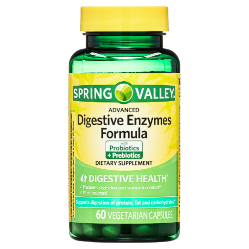 Spring Valley Advanced Digestive Enzymes, 60 Capsules